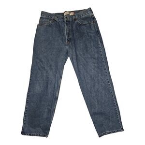 Levi's 550 Jeans Men's 38x32 (36x28) Relaxed Fit Straight Blue Denim Casual Y2K